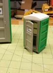 New Miniature Portable "porta-potty" Toilet For 1/24 Scale Construction Sites. Fixed Price $24.00.