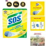 Steel Wool Soap Pads, Lemon Fresh, 10 Count. Fixed Price $16.37.