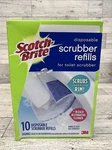Scotch-brite 3M Disposable Toilet Scrubber Refill, Blue/white (MMM558RF). Fixed Price $12.77.