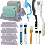 14PCS Window Track Cleaning Tools, Deep Groove Gap Brush Kit For. Fixed Price $21.59.