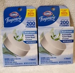 Lot Of 2 Clorox Fraganzia Automatic Toilet Bowl Cleaner W/ Bleach Fresh Scent. Fixed Price $8.99.