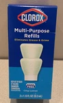 Clorox Multi-purpose Refills Crisp Lemon (2 Per Box) New Free Shipping. Fixed Price $11.88.