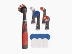 Rubbermaid 2124405 Cleaning Power Scrubber Complete Home Kit, 18 Pieces, Red.... Fixed Price $49.99.