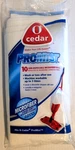 Cedar Pro Mist Microfiber Refills Semi Disposable Machine Washable 10 Pack. Fixed Price $17.95.