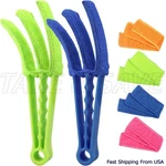 Window Blind Cleaner Duster Brush Kit 2 Pack With 6 Microfiber Sleeves Set. Fixed Price $8.49.