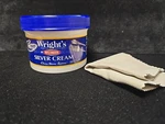 Wright's By Weiman Silver Cleaner Cream With Polishing Cloth Ammonia Free. Fixed Price $10.99.