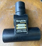 Simplicity (riccar) Power Brush Turbine Revolving Attachment. Fixed Price $10.00.