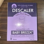New England Stories Descaler For Baby Brezza 33.8 OZ.100%PLANT Base Cleaner. Fixed Price $15.00.