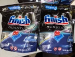 Lot Of 2 Finish Quantum 37CT Dishwasher Detergent - Powerball (74 Count Total). Fixed Price $35.00.