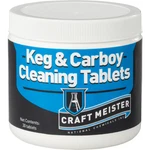 Craft Meister Keg And Carboy Cleaning Tablets - Safe For Use With Beer Brewing. Fixed Price $14.00.