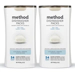 Method Dishwasher Detergent Packs, Fragrance Free 31 Ounce (pack Of 2), White. Fixed Price $55.67.