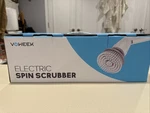 Voweek Electric Spin Scrubber Gray Synthetic Bristles. Fixed Price $24.99.
