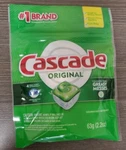 Cascade Original Fresh Scent Actionpacs Dishwash 4 Pods Each Bag. Fixed Price $11.69.