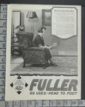 1922 Fuller Brush House Wife Clean Kitchen Bath Home Decor Vintage Ad BR66. Fixed Price $21.95.