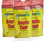 Green Pig Septic Tank Treatment 12 Pods, 3-YEAR Supply- Packets. Fixed Price $54.97.