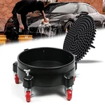 Ytcykj 5 Gallon Bucket Dolly With Dirt Guard Black,. Fixed Price $63.99.