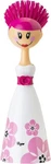Vigar Dolls April Dish Brush With Ergonomic Handle White, Pink. Fixed Price $22.66.