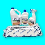 Bona Hardwood Floor Care Bundle Refill Polish Spray Microfiber Pad. Fixed Price $23.74.