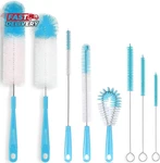 Alink 8-PACK Bottle Cleaning Brush Set Long Handle Cleaner For Washing. Fixed Price $14.47.