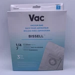 New Bissell Vaccum Bag 1/4 Type 7 Made With Allergen Media Traps Dust 3 Pack. Fixed Price $9.99.