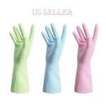 Washing Gloves Kitchen Long Waterproof Dish Cleaning Rubber Latex Protect. Fixed Price $8.98.