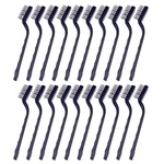 20 Pieces Mini Handle Stainless Steel Wire Bristles Brush Set For Cleaning We.... Fixed Price $21.19.