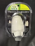 3 X Air Wick Hidden Pleasures Scented Oil Warmer Discreet Frosted Glass Plug-in. Fixed Price $11.99.