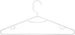60 Pack Honey-can-do Recycled Plastic Clothing Hangers White HNG-09050. Fixed Price $35.00.