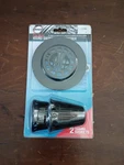 Danco Shower Hair Catcher Drain Cover 3-4.5 Inch Black 11086. Fixed Price $11.34.