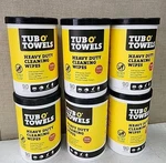 Heavyduty Multisurface Cleaning Wipes 10" X 12" 90 Count Canister Removes Grease. Fixed Price $98.09.