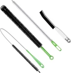 4PCS Flexible Cleaning Brush Set For Dryer Vents, Fridge Coils, Hvac Systems. Fixed Price $16.06.