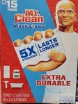 Nib Mr. Clean Magic Eraser Extra Durable Scrubbers Sponges Stong 15 Ct. Fixed Price $22.48.