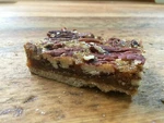 Pecan Bar 4 Pieces 12 Ounces. Fixed Price $12.00.