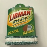 New Libman Wet And Dry Microfiber Mop Refill J46 Marble Tile Wood Stone Vinyl. Fixed Price $10.00.