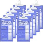 10 Pack Damp Remover Moisture Absorber Dehumidifier Hanging Closet Bags Freeship. Fixed Price $22.99.