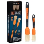 Car Detailing Brush 2 Pack Wheel Rim Cleaner With Rubberized Bristles. Fixed Price $20.36.