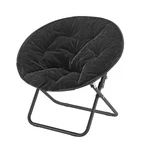 Heritage Kids Folding Faux Fur Saucer Chair 23 Inch Comfortable Plush Lounge. Fixed Price $90.37.