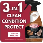 Weiman Leather Conditioner Cleaner Protect Restore Car Auto Seat Sofa 12OZ Spray. Fixed Price $12.65.
