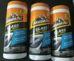 Armor All Glass Wipes, For Car Interior - 3 Pack. Fixed Price $5.99.