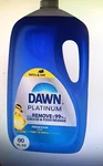 (1-BOTTLE) Dawn Platinum Dishwashing Liquid Soap, Refreshing Rain 90 Fl Oz. Fixed Price $26.50.