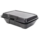 Genpak 20500-3L 9 X 6 In. Large Hinged Foam CONTAINER44; Black Case Of 200. Fixed Price $89.39.