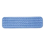 Rubbermaid Commercial Q41000BLU 18" Microfiber Wet Room Pads - Blue (12/CT) New. Fixed Price $126.80.