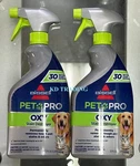 (2-PACK) Bissell Pro Carpet Rug Upholstery Permanent Stain & Odor Destroyer. Fixed Price $31.95.