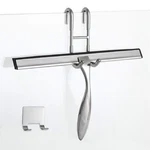Simtive 12-INCH Shower Squeegee Set, Includes Door Hook And Adhesive H.... Fixed Price $35.09.