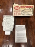 Go-jo 1204 Hand Cleanser Cleaner Dispenser Wall Mounted White Vintage New Box. Fixed Price $98.99.