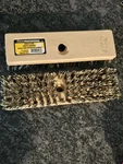 Quickie Professional 223 Rough Deck Scrub Brush Broom Head Construction Vtg. Fixed Price $32.99.