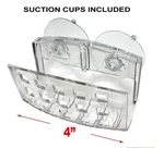 Trisonic Sponge Dish 4 Inches Long Clean Basket Holder With Suction Cups. Fixed Price $7.69.