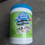 Miracle Brands Paint Wipes - Textured Wet 90 Ct 12" 6". Fixed Price $10.75.