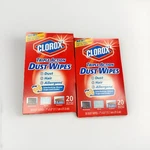 Pack Clorox Triple Action Dust Wipes 20. Fixed Price $54.00.