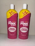 The Pink Stuff Stardrops Miracle Cream Cleaner 16.91OZ Vegan Lot Of Two New. Fixed Price $19.99.